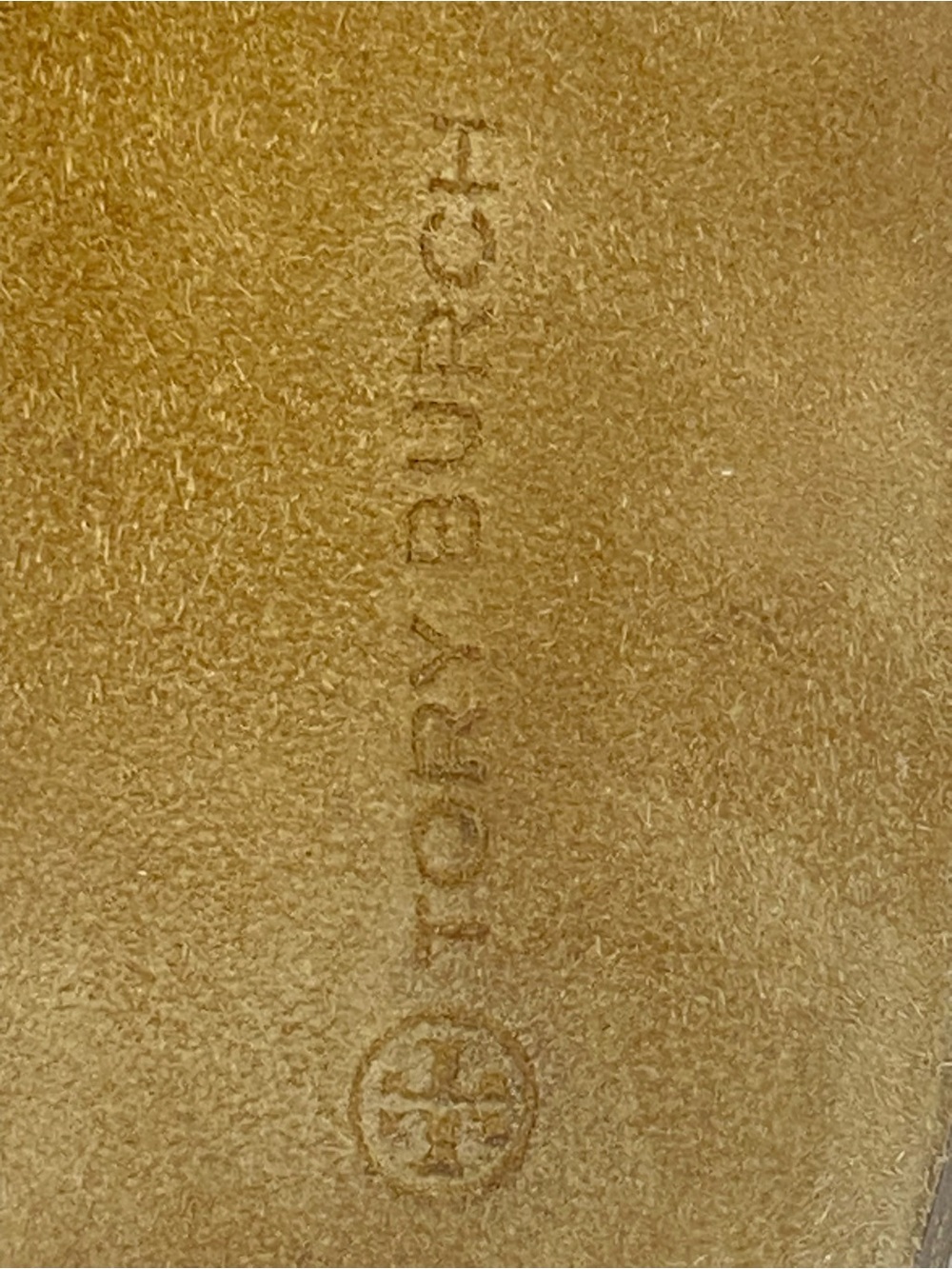 Tory Burch Miller Cloud Metallic Gold Cork Footbed Thong Sandals size 10 EUC - Picture 8 of 11